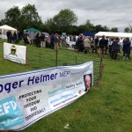 Roger Helmer MEP at Blaston Hound Show