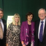 At Conference in Doncaster, with Market Harborough Branch Chairman Marietta King (in purple) and former euro-candidate Nigel Wickens.