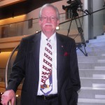 July 2013 - Wearing my American tie for Independence Day. "One Nation under God". Tie made in Korea.