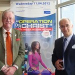 April 2012 With Dr. Gabriel Andreescu, who has researched the persecution of yoga practitioners in Romania