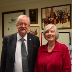 October 2013 - With Becky Norton-Dunlop, Vice President External Relations at Heritage