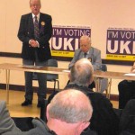 October 2012 Speaking at the Brigstock wind farm meeting