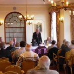 June 2012 Addressing the Democracy Movement at the Lansdowne Hotel, Eastbourne
