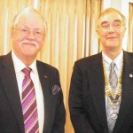 October 2012 At the Dronfield Rotary Club