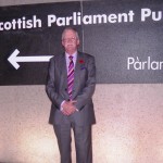 November 2013 - At the Scottish Parliament in Edinburgh