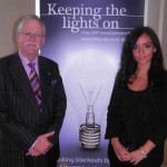 September 2012 Launching the new UKIP Energy Policy, with Francesca Salierno.