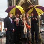 March 2014 - At our Euro Campaign Launch in Daventry