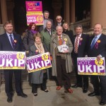 March 2014 - At our Euro Campaign Launch in Northampton