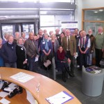 April 2013 - With the “Fenrats” at a wind farm appeal hearing in Wisbech, with key campaigner Michele Arnold (seated).