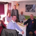 April 2013 - Pub Lunch on the campaign trail in Northamptonshire