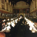 January 2014 - Dinner at Hogwarts (Great Hall Christ’s College) after the Oxford Farming Debate.