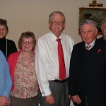 November 2013 - In Scotland with members of our Perth Branch.