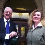 March 2013 - Welcoming Juliette Stevens to UKIP, Our first UKIP County Councillor in Derbyshire