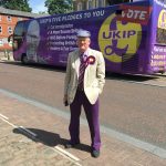 Roger Helmer MEP campaigning