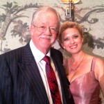 With Latvian Soprano Sonora Vaice, who sang Violetta in Traviata