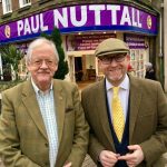 Roger with UKIP leader Paul Nuttall in Stoke