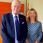 With Natasha Srdoc of the Adriatic Institute