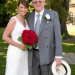 June 2012 With former staffer Sally McNamara at her wedding in Nottingham