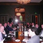 May 2012 In the Constitution Room at the Shelbourne Hotel, Dublin