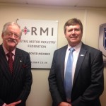 April 2014 - Meeting with Stuart James of the Retail Motor Industry Federation.