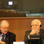 With Czech President Vaclav Klaus in Brussels on Nov 12th