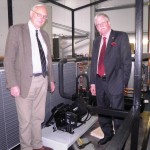 May 2013 - With Stuart Agnew MEP (and a compressor) at Welvent Ltd in Lincoln