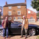 April 2012 With William Cross of the Countryside Alliance (and an XKR)