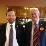 With Scunthorpe PPC Stephen Howd
