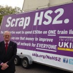 April 2014 - In the Prime Minister's constituency, Witney. At a UKIP public meeting.